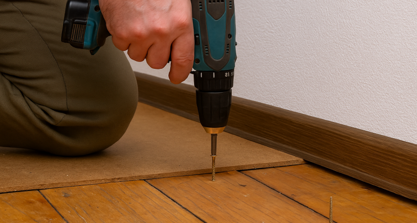 Как я убрал мерзкий скрип полов без ремонта: понадобились всего лишь дешевые аморезы и 5 минут времени