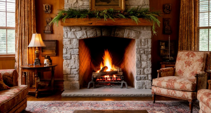 В русских избах строили печь, а не камин - и вот почему: у европейцев никогда такого не было