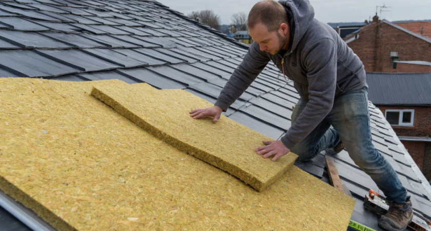 Утеплить крышу без разбора кровли - легко. Нашел самый простой и доступный способ: теперь зимой тепло, а летом - прохладно 