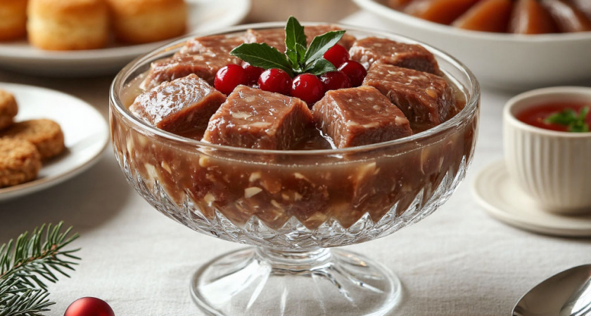 Такой холодец ни вы, ни гости точно не пробовали: необычная подача и оригинальный вкус - идеально на Новый год Красной Лошади