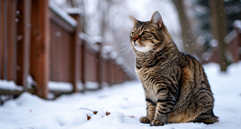Счёт идёт на минуты: как узнать, что у вашего кота переохлаждение - запомните 3 симптома
