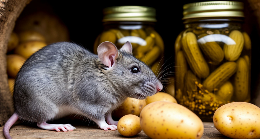 Запах, который не выносит ни одна мышь: старый рецепт спасет урожай в погребе