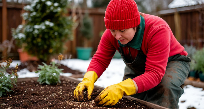 Сыпьте, пока не поздно: какое удобрение рассыпаю по снегу в декабре для мегаурожая