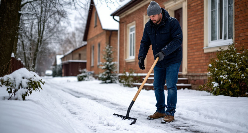 Снег по колено, сил ноль: 2 способа убрать двор без надрыва - так делал мой дед и мне посоветовал