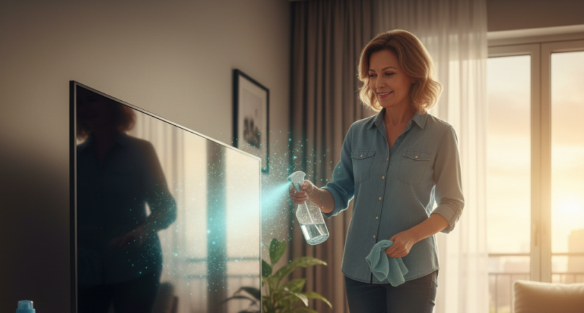 Пыль в картире больше не садится: трюк от горничной, который помогает экономить время и нервы