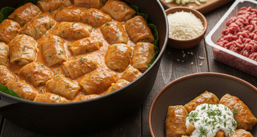 Мини-голубцы: восторг в каждом кусочке - готовятся в разы быстрее, а вкус на миллион