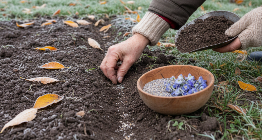 Многолетники, которые можно посеять под зиму: ноябрь — идеальное время