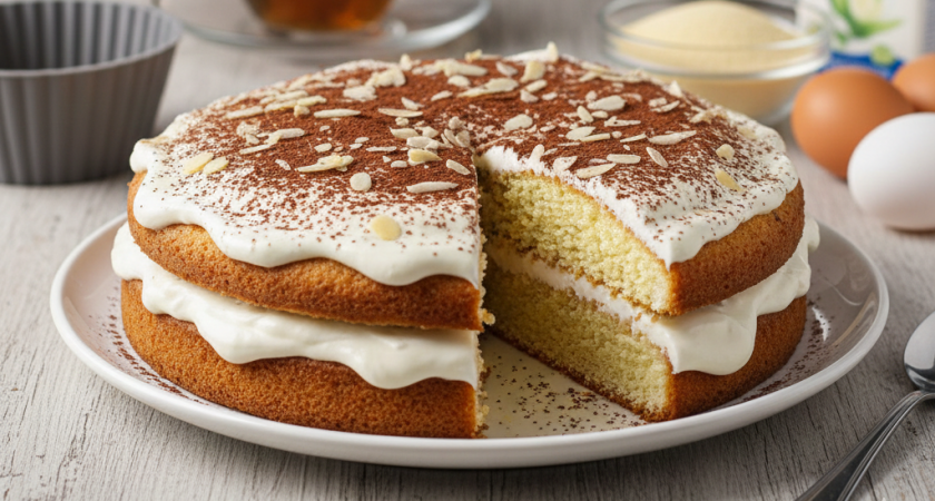 Манник, который покорит любого сладкоежку: без духовки, за 9 минут - готовится на раз-два, а съедается еще быстрее