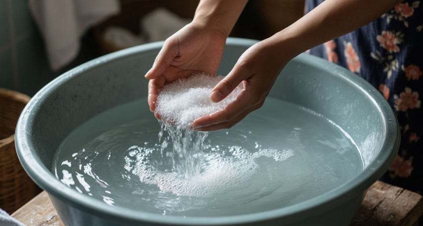 Всегда солю новые вещи перед стиркой. Хитрость, про которую многие хозяйки не знают