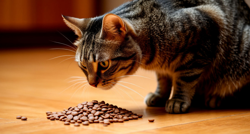 Почему кошка ест с пола, а не из миски? Важные причины, о которых вы не догадывались