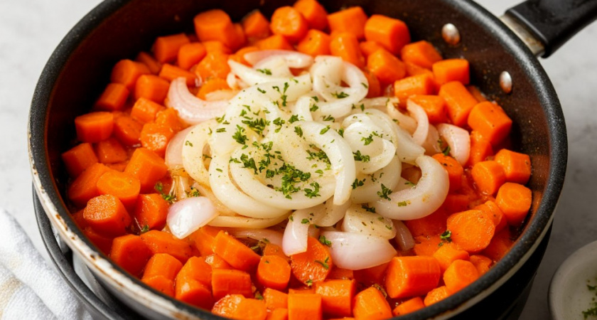 Что сначала обжаривать для супа - лук или морковь? Запомните раз и на всю жизнь