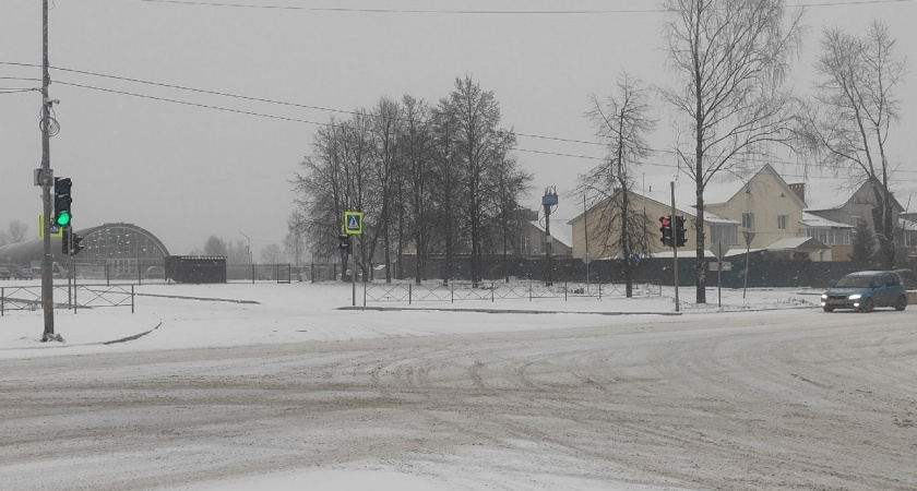 В Кирово-Чепецке открыли проезд к "Зеленому дому"