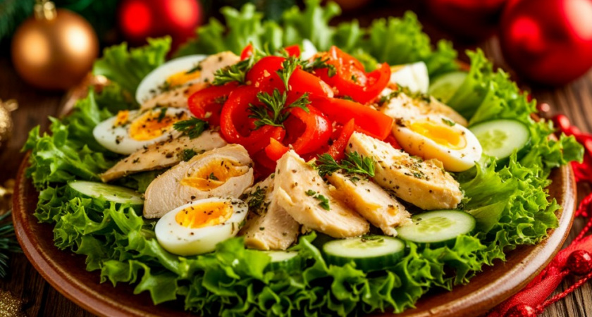 "Оливье" и "Шуба" больше не в почете - салат "Венский" новый герой новогоднего стола. Легкий, вкусный и красивый