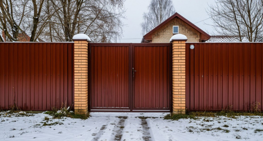Не ключи и не кнопки: придумал гениальную защелку на калитку - открыть смогут только домочадцы