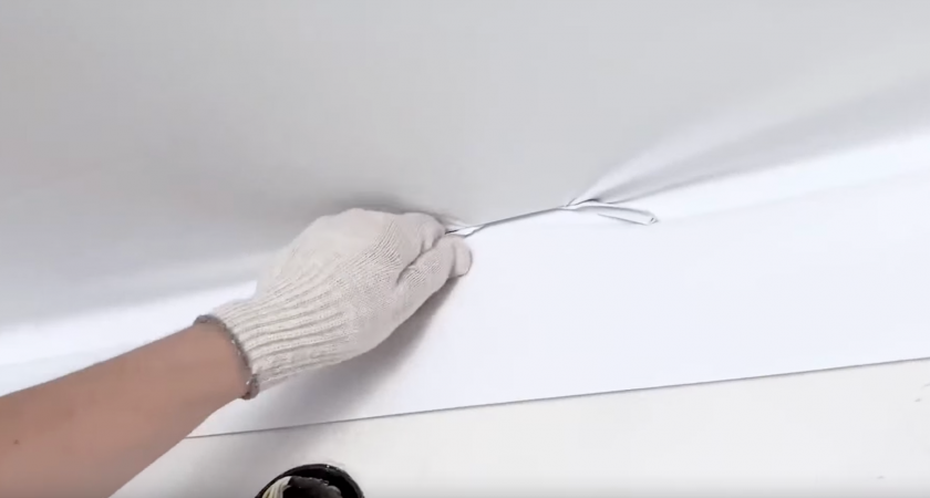 Купил натяжной потолок на Ozon и решил установить сам без пушки - что в итоге из этого вышло