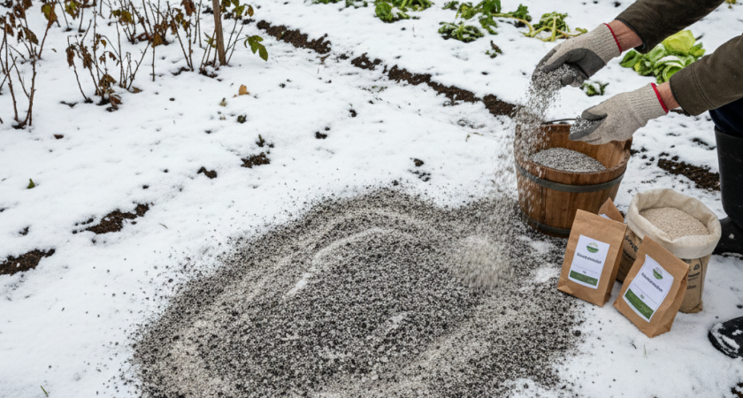 Самое важное удобрение под зиму. Не ждите весны — сыпьте прямо по снегу, и весной урожай взлетит