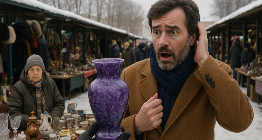 «У вас это стоит в хрущевках, а Папа Римский мечтал о таком саркофаге!»: коллекционер из Италии сполз по стенке увидев это на рынке