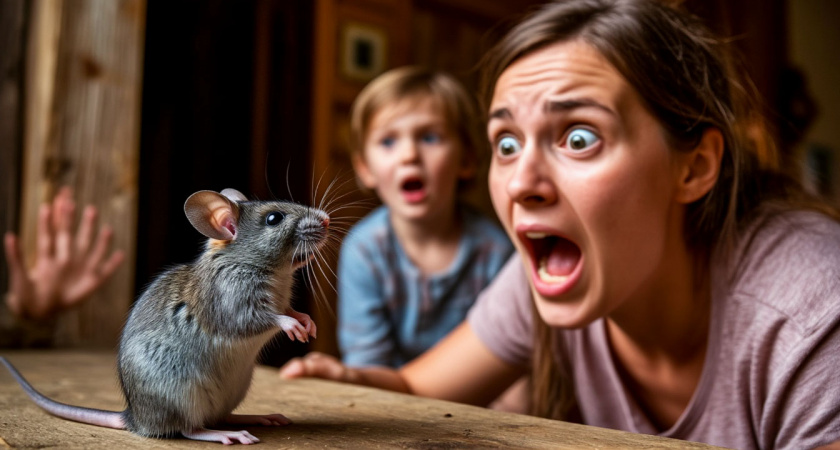 Мыши пропали за один вечер - просто рассыпал по участку то, что раньше всегда выбрасывал