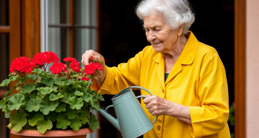 Полил этим герань, а она в декабре зацвела пышнее, чем летом. Сразу поперли мощные бутоны