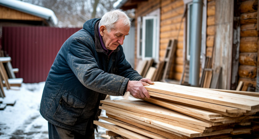 Дедовский способ, который делает доски вечными: обработка, про которую все забыли