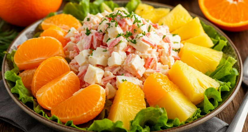 В "Крабовом салате" заменила кукурузу на это - все гости подумали, что готовил шеф-повар. Отличный вариант на Новый год