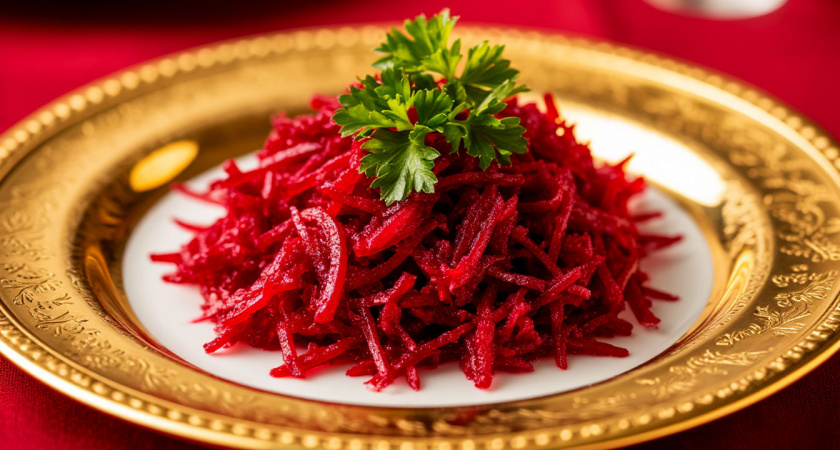 Не успеваю покупать свеклу, подсели всей семьей на эту закуску: вкуснота необыкновенная, улетает большими сковородками