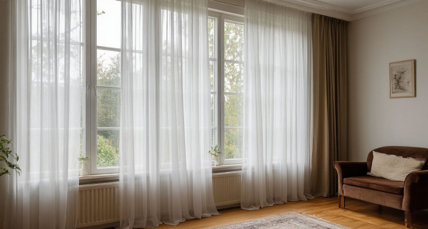 Жаль я только сейчас узнала, как быстро и просто отбелить тюль