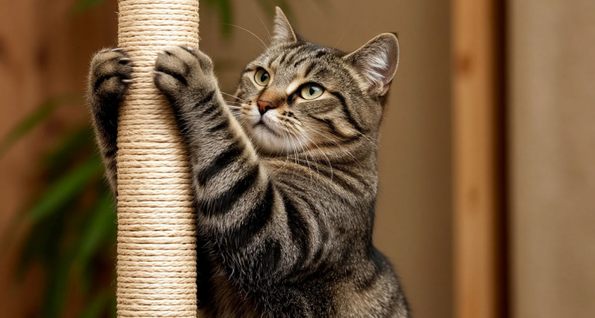 Почему надо радоваться, если кошка при виде вас бежит точить когти