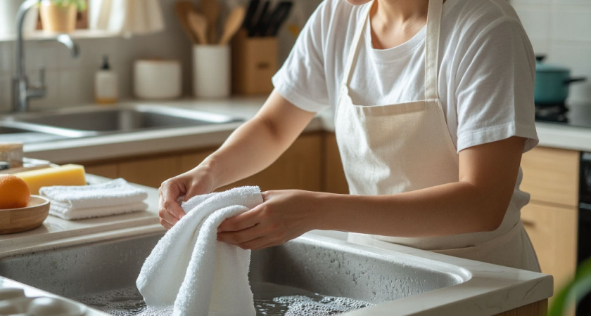 Почему в Китае кухонные полотенца всегда как новые: раскрываю способ, который упускают наши хозяйки