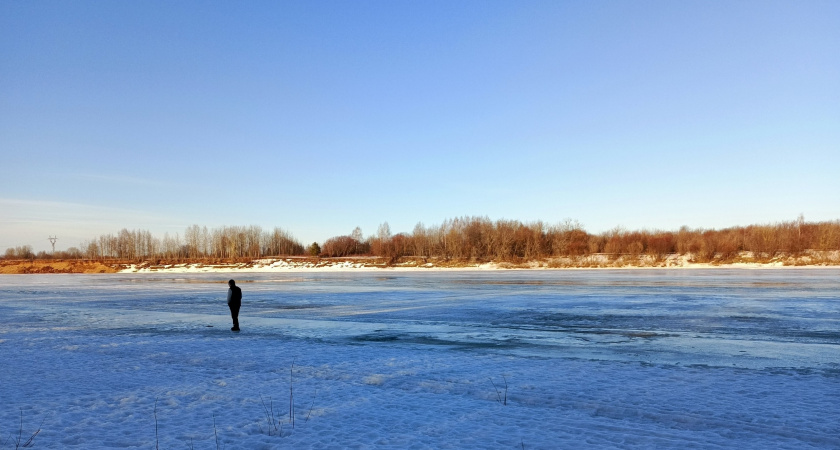 Запрет выхода на лед в Кировской области продлен до 2 января 2026 года
