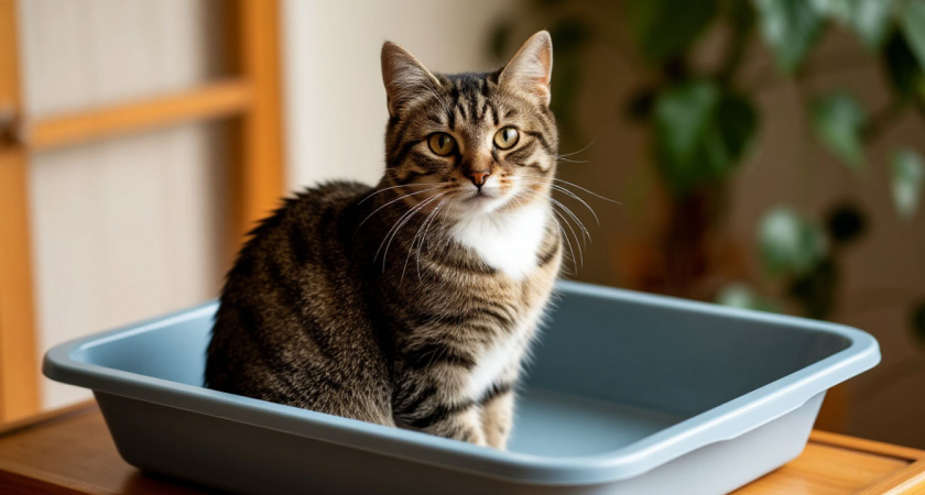3 бюджетных помощника для кошачьего лотка: положите это на дно, и о запахе можно забыть