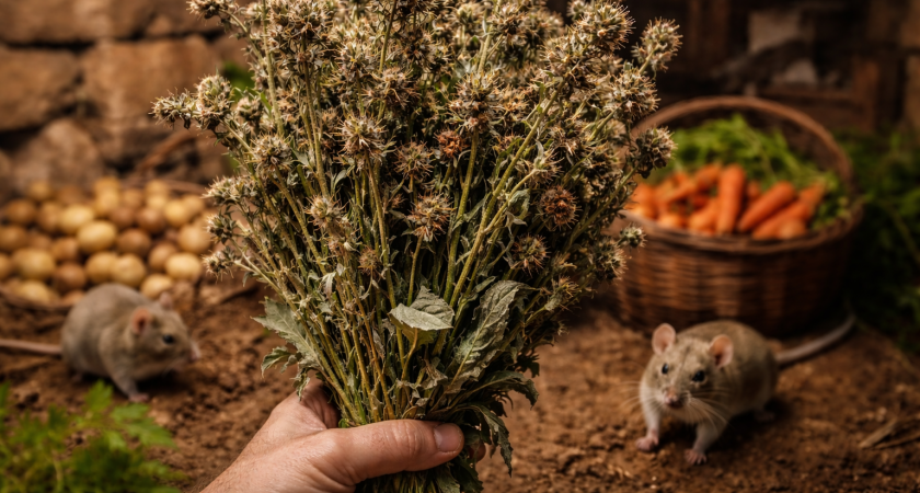 Мыши сбежали за 3 дня: лесник показал один пучок травы, который спасает подвал лучше ядов и химии - методу более 100 лет