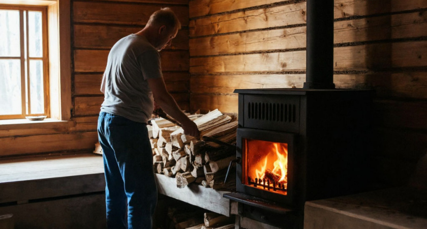 Баня, которая топится сама: почти забытый метод укладки дров, о котором молчат даже бывалые парильщики