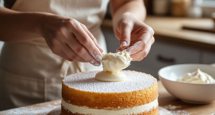 Бисквит «Три стакана»: будет воздушным даже без миксера - самый простой рецепт на кефире, который получается всегда