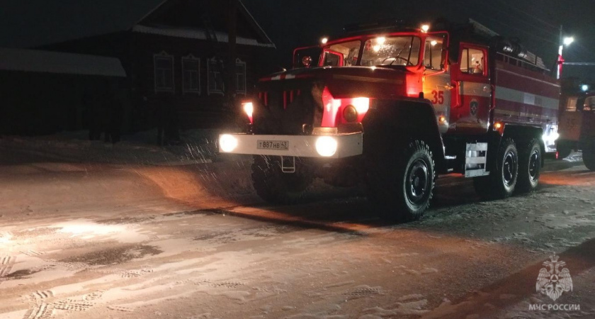 В Кильмези при пожаре в частном доме погиб человек