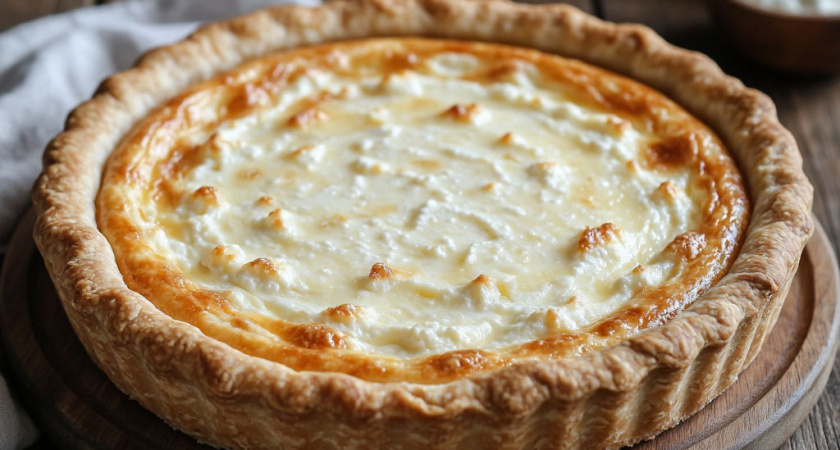 Смешиваю стакан кефира и творог: на выходе полую нежнейший пирог - кухня чистая, даже миксер не понадобится