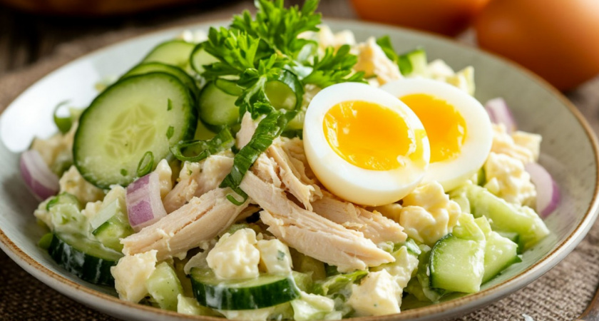 Лучше "Цезаря" - шикарный салатик для любого случая. Выручит, когда гости уже на пороге 