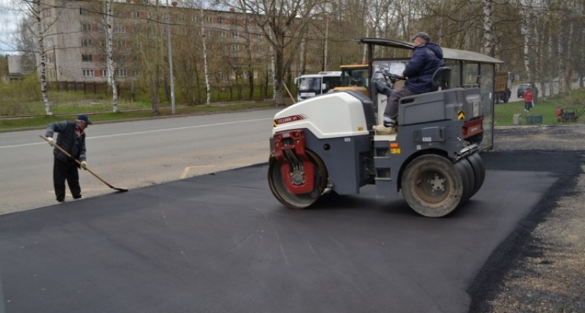 На благоустройство тротуаров в Кирово-Чепецке потратили 29 млн рублей 