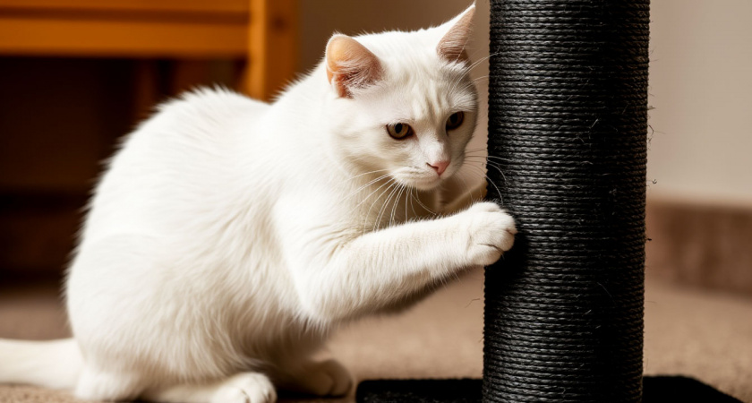 Почему надо радоваться, если кошка при виде вас бежит точить когти