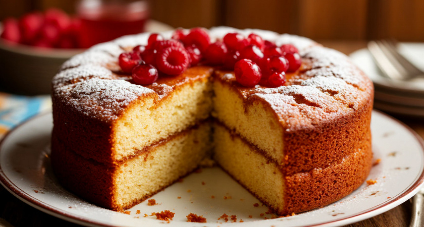 «Три стакана»: забытый советский торт, который тает во рту. Проще не бывает - смешать и в духовку