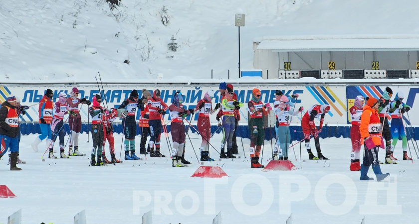 В Кирово-Чепецке прошел 5 этап Кубка России по лыжным гонкам: фоторепортаж с мероприятия