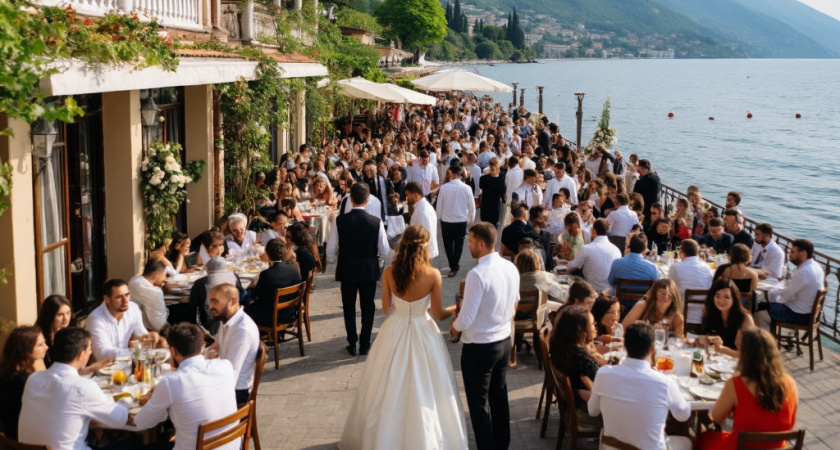 Абхазская свадьба пела и плясала: увидел своими глазами застолье человек на 200 - чем угощали гостей