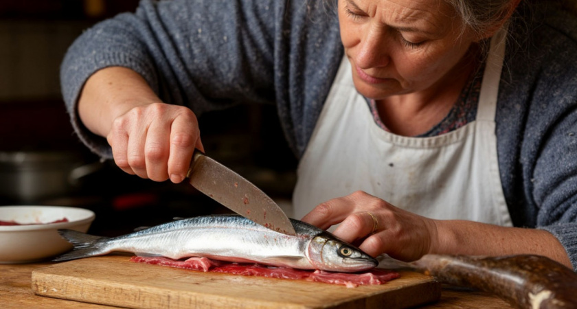Как правильно выбрать и разделать селедку - запомните раз и на всю жизнь