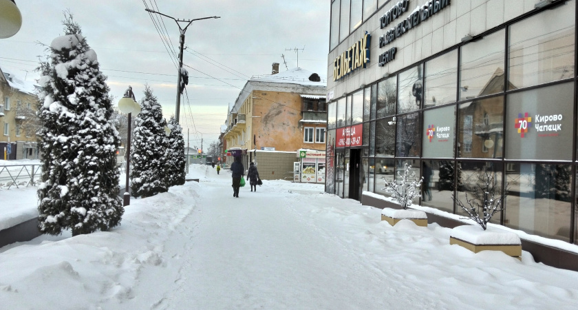 Первая половина января в Кировской области будет снежной
