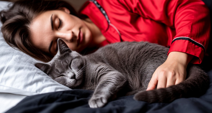 Как кошки решают, с кем из хозяев спать и что влияет на их выбор