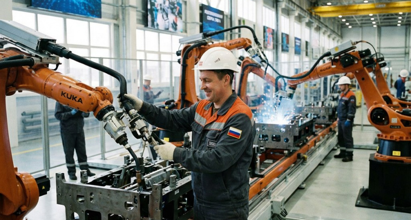 100 новых роботов "устроились" на кировские заводы в 2025 году