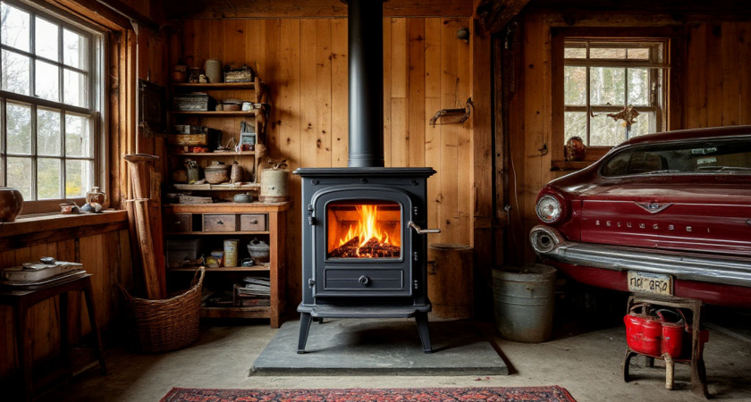 Народная печь, которая греет лучше электрики: ставлю в дом, на дачу и в гараж