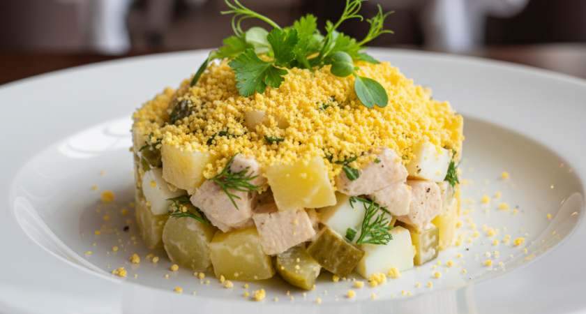 Подруга-повар из дорогого ресторана рассказала, какой самый вкусный салат у них в меню - готовится проще простого