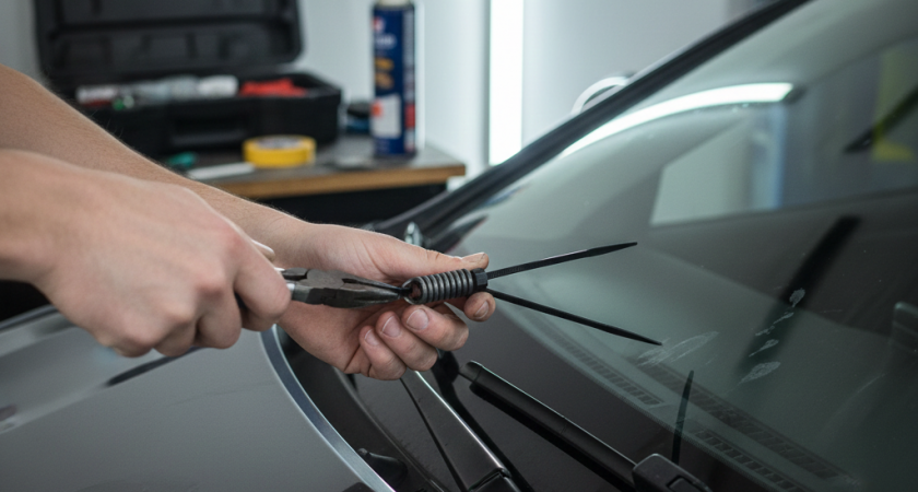 Как за 2 минуты добиться идеального прижима поводков дворников к лобовому стеклу: мой простой секрет