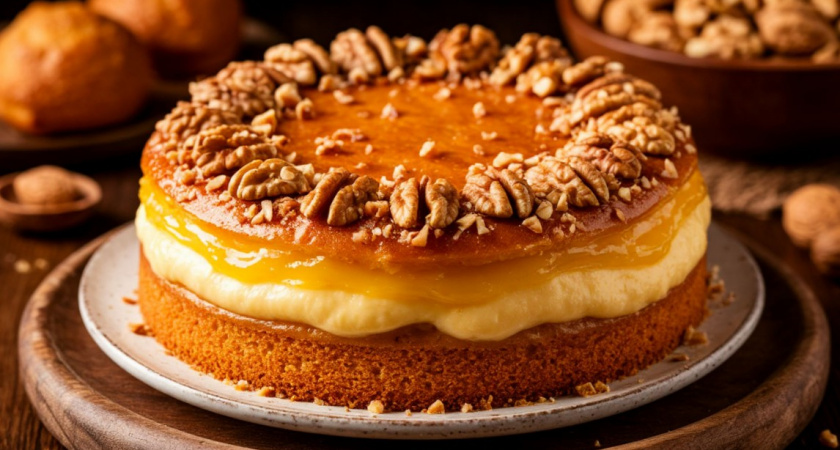 Обалденный торт к чаю - всегда выручает, когда гости уже на пороге. Делов-то на 30 минут вместе с выпечкой